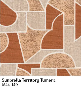 Sunbrella Territory Tumeric J644-140