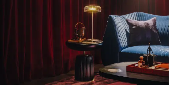 The Sazerac Sofa – KREYO Velvet Detail