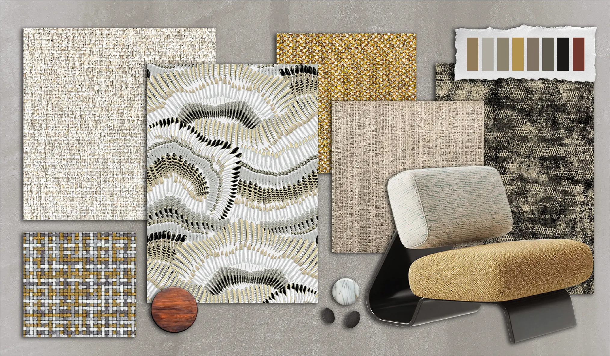 Designer collaboration fabric line