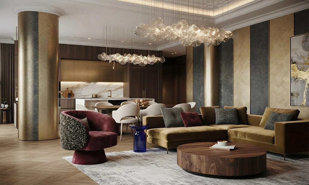 Lush Transquility Elevating Spaces with KREYO's regal