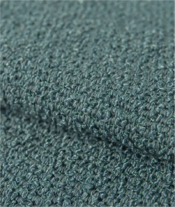 KREYO Boucle Fabric Detail